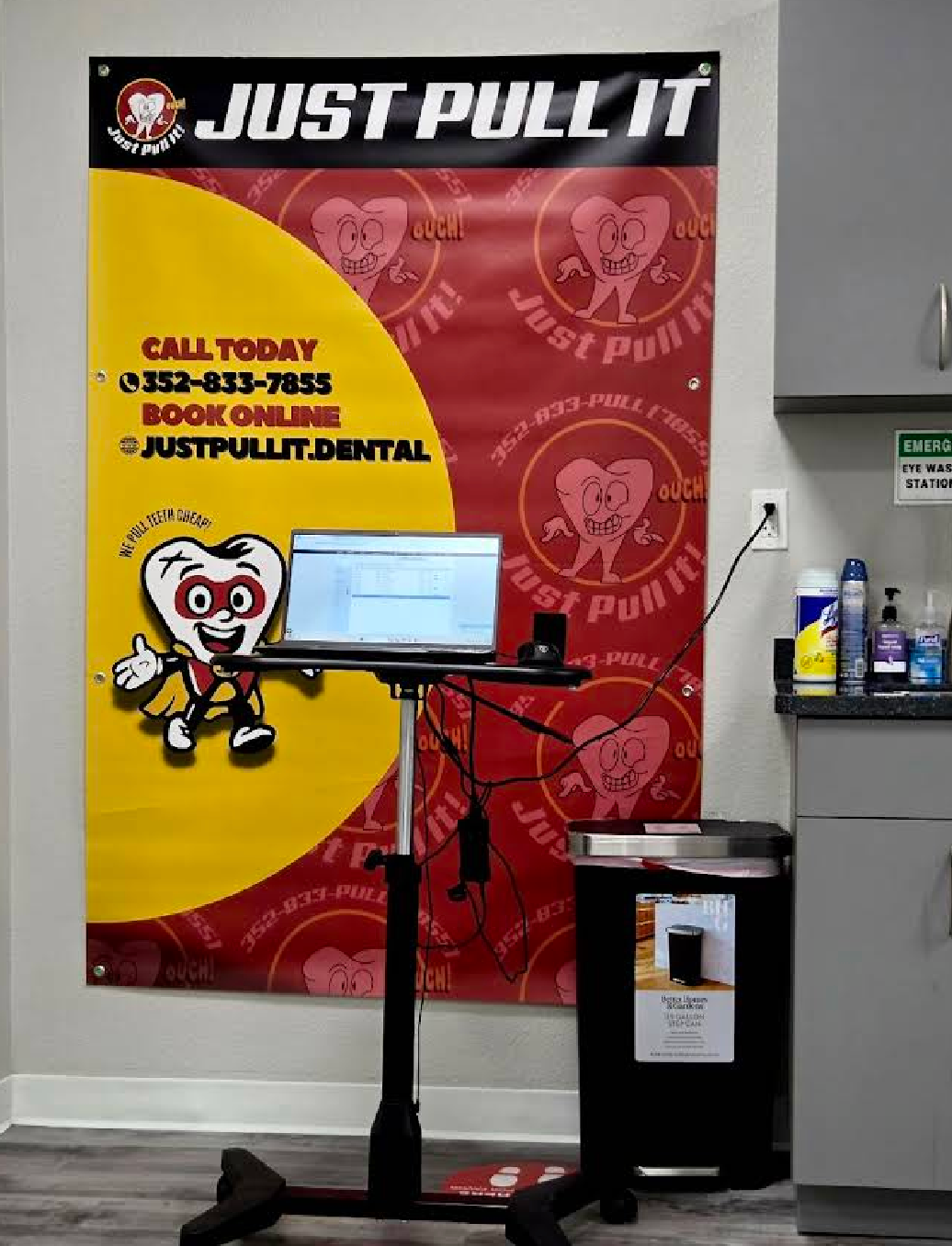 Front desk at the Clearwater office